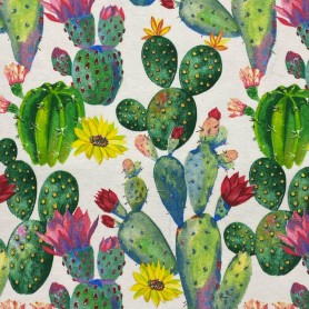 Grand foulard Mod. Cactus